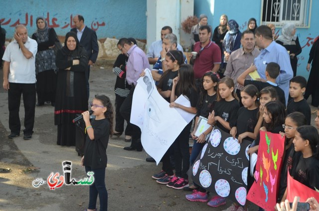  براعم جنة ابن رشد ضيوفاً على المدرسة  الثانوية الشاملة عشية الذكرى ال 59 لمجزرة كفرقاسم 